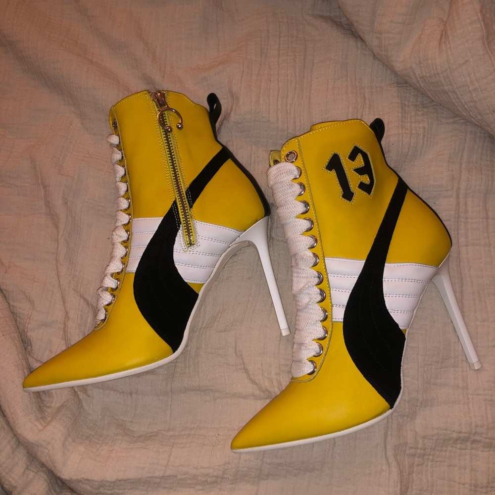 Fenty Leather High Heels